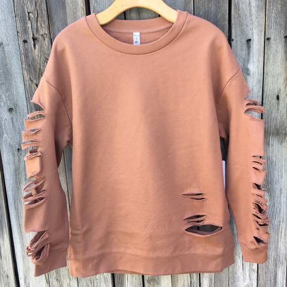 ALO Yoga Tops - NWT Alo Yoga Fade Long Sleeve Pullover
